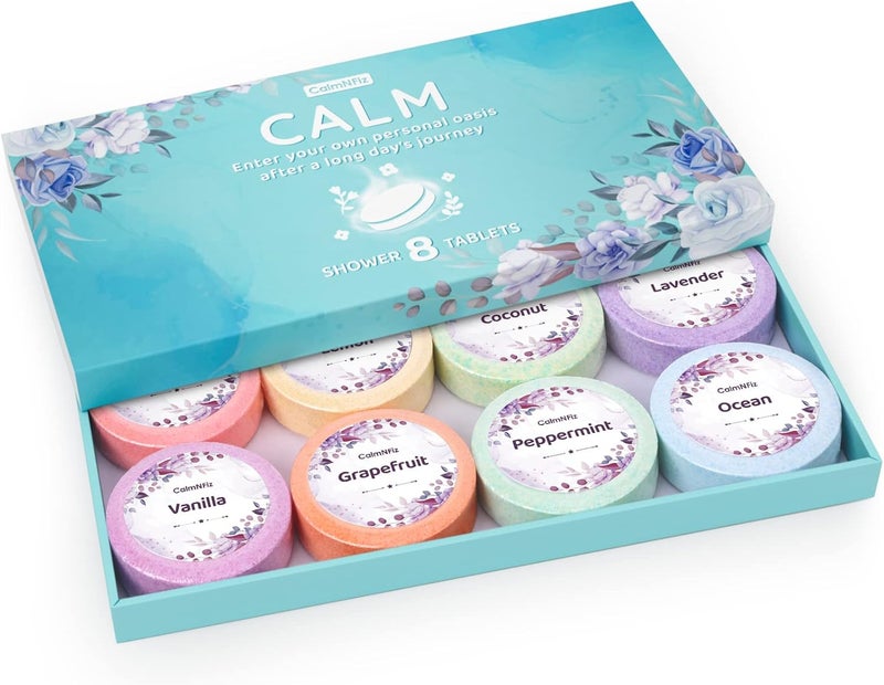 CalmNFiz Shower Steamers 8 Pack Set - Image 1